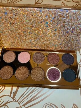 Bella Forever Rose & Brown Shimmer Eyeshadow Palette